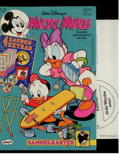 Micky Maus 1991: Nr. 16: