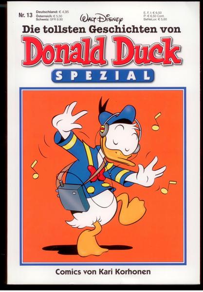 Die tollsten Geschichten von Donald Duck Spezial 13: Comics von Kari Korhonen