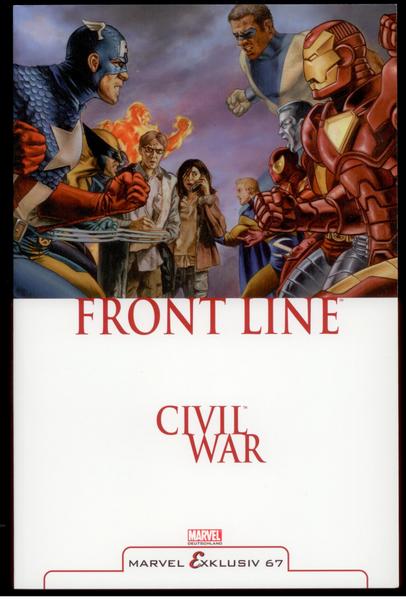 Marvel Exklusiv 67: Civil War: Frontlinie 1 (Softcover)