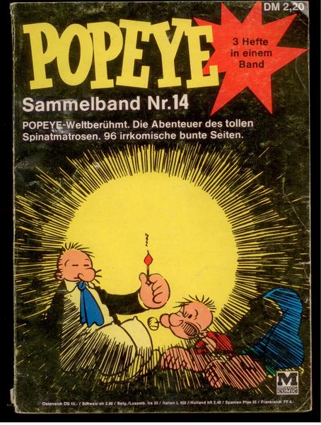 Popeye Sammelband Nr. 14