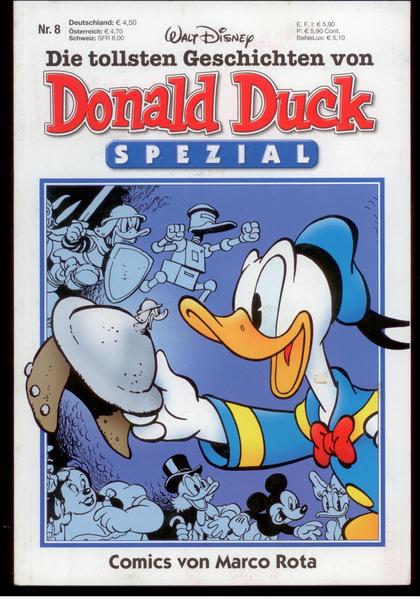 Die tollsten Geschichten von Donald Duck Spezial 8: Comics von Marco Rota