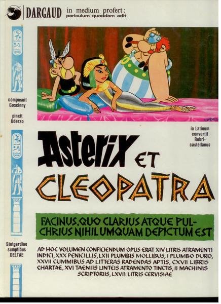 Asterix et Cleopatra (Asterix in Latein)