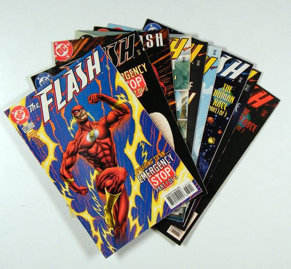 US DC Serie ''The Flash'' Nr. 130-138 Grant Morrison Run komplett 9 Hefte