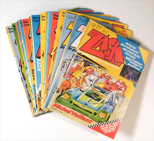 Zack Jahrgang 1980 26 verschiedene Hefte