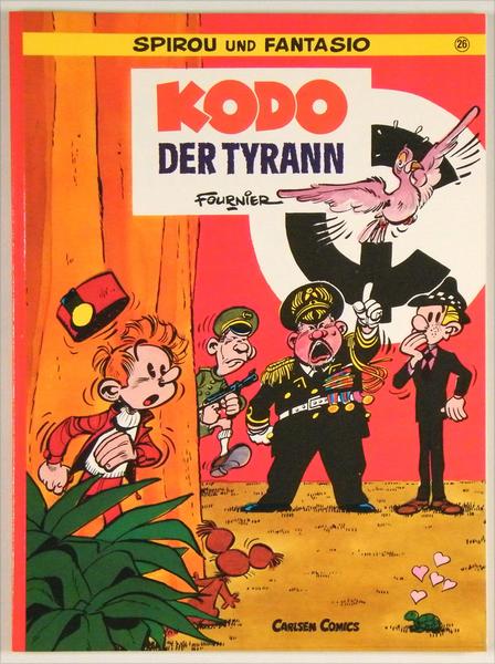 Spirou und Fantasio 26: Kodo, der Tyrann (höhere Auflagen)