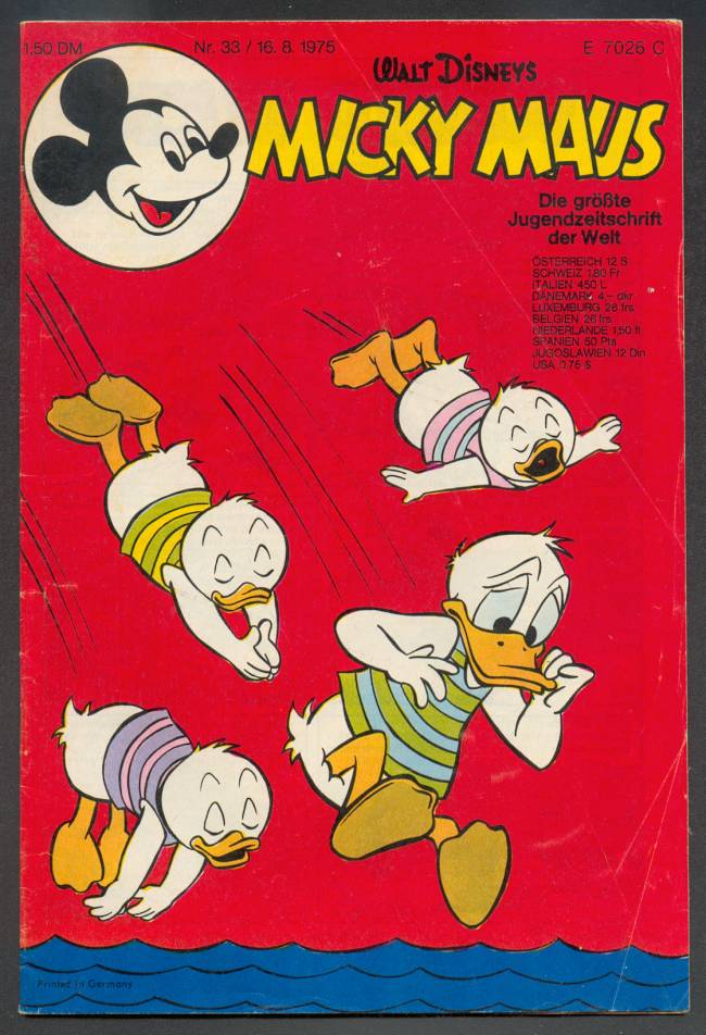 Micky Maus 1975: Nr. 33: