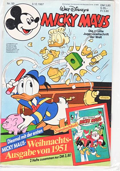 Micky Maus 1987 Nr. 50