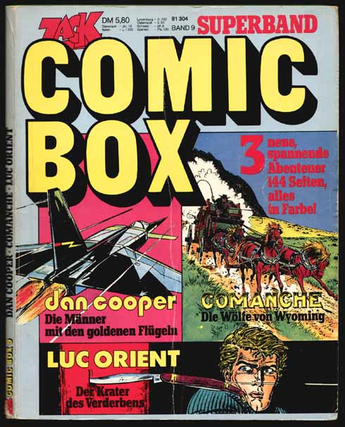 Zack Comic Box 9: Dan Cooper / Comanche / Luc Orient