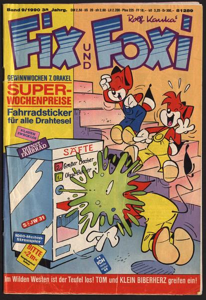 Fix und Foxi: 38. Jahrgang - Nr. 9