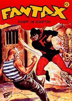 FANTAX 1 - 8 (Superhelden 50er Jahre)