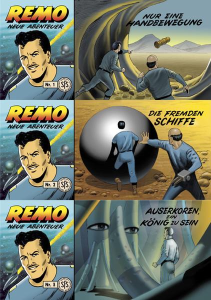 Remo Neue Abenteuer Nr. 1 - 3 Neu !!!